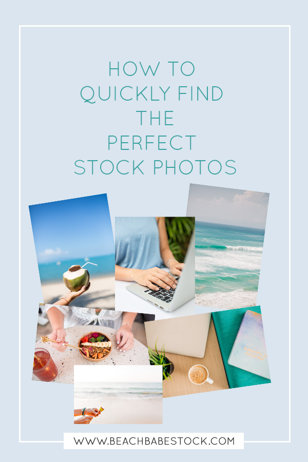 How to (quickly) find the perfect stock photos for your business. Feel like you waste time searching for stock photos? These tips will help you save so much time!